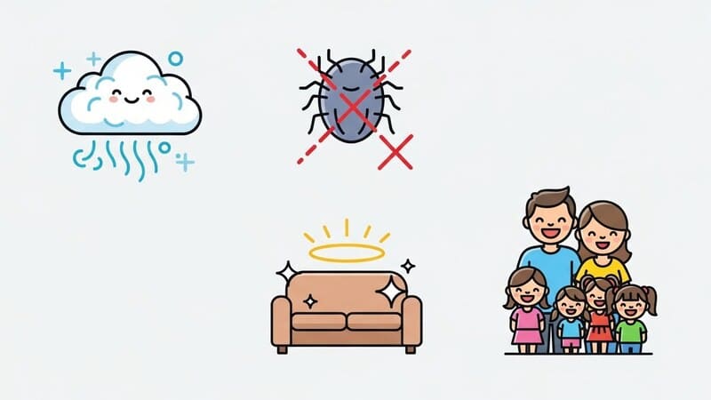 Limpeza de sofá em Brasília - os benefícios da limpeza profissional de sofá