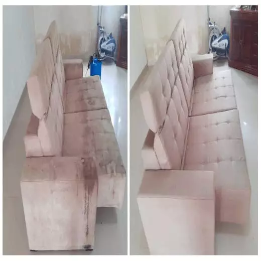 limpeza de sofá a seco