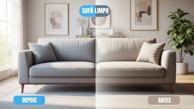 limpeza de sofá em Brasília