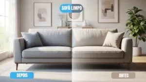 limpeza de sofá em Brasília
